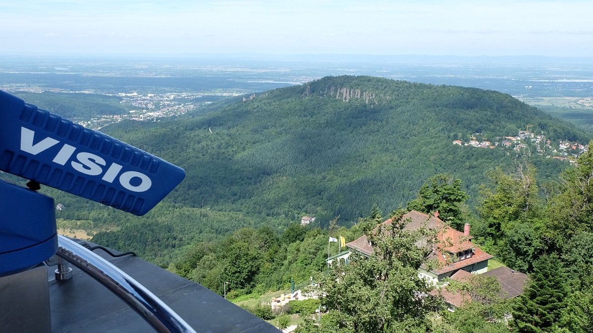 Baden-Baden · Aussichtsturm auf dem Merkur