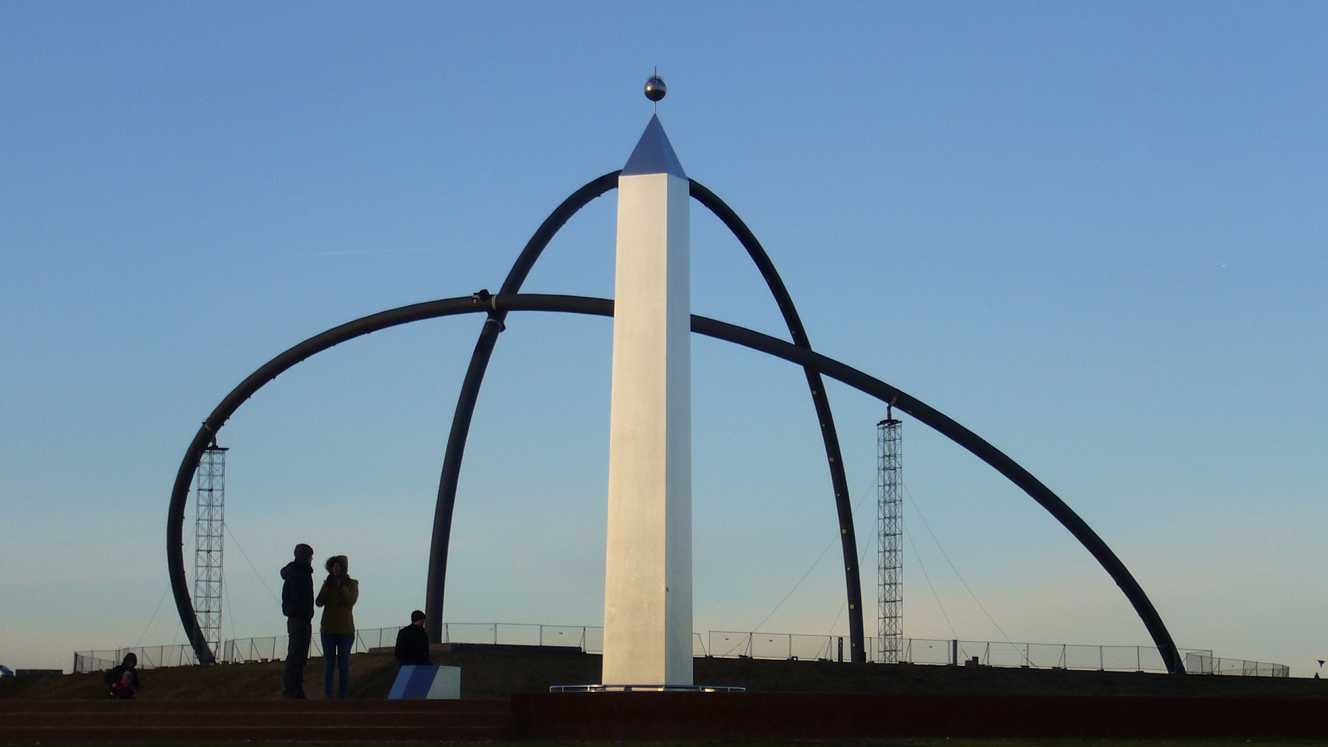 Herten · Halde Hoheward mit Horizont-Observatorium · 1. Januar 2014