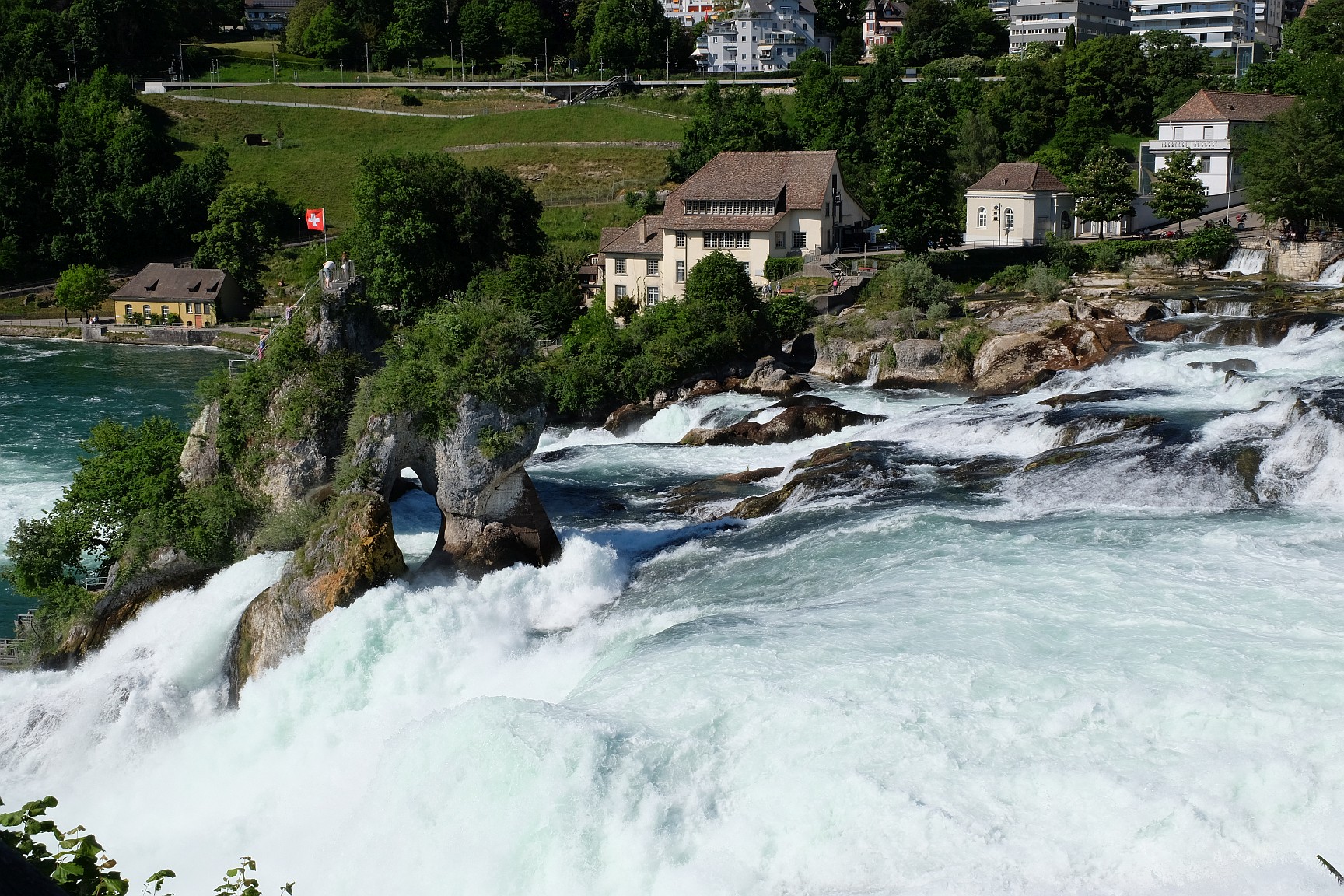 Der Rheinfall bei Schaffhausen · 18. Mai 2022